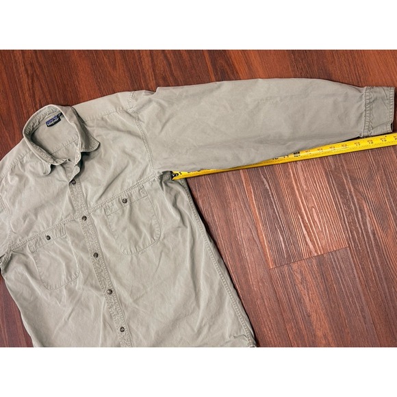 Patagonia Shirt Men's XL Button Up Long Sleeve Front Pockets - Picture 16 of 16